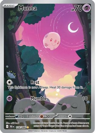 Munna - 121/086 121 - SV Black Bolt Holofoil