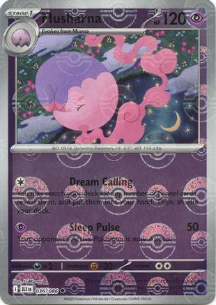 Musharna - 039/086 (Poke Ball Pattern) 39 - SV Black Bolt Holofoil
