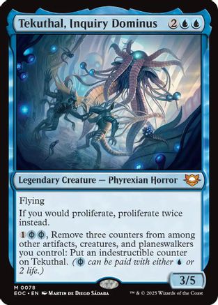 Tekuthal, Inquiry Dominus (EOC-078) - Commander: Edge of Eternities