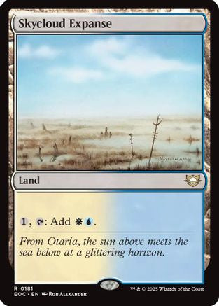 Skycloud Expanse (EOC-181) - Commander: Edge of Eternities