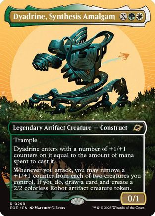 Dyadrine, Synthesis Amalgam (Borderless) (EOE-298) - Edge of Eternities