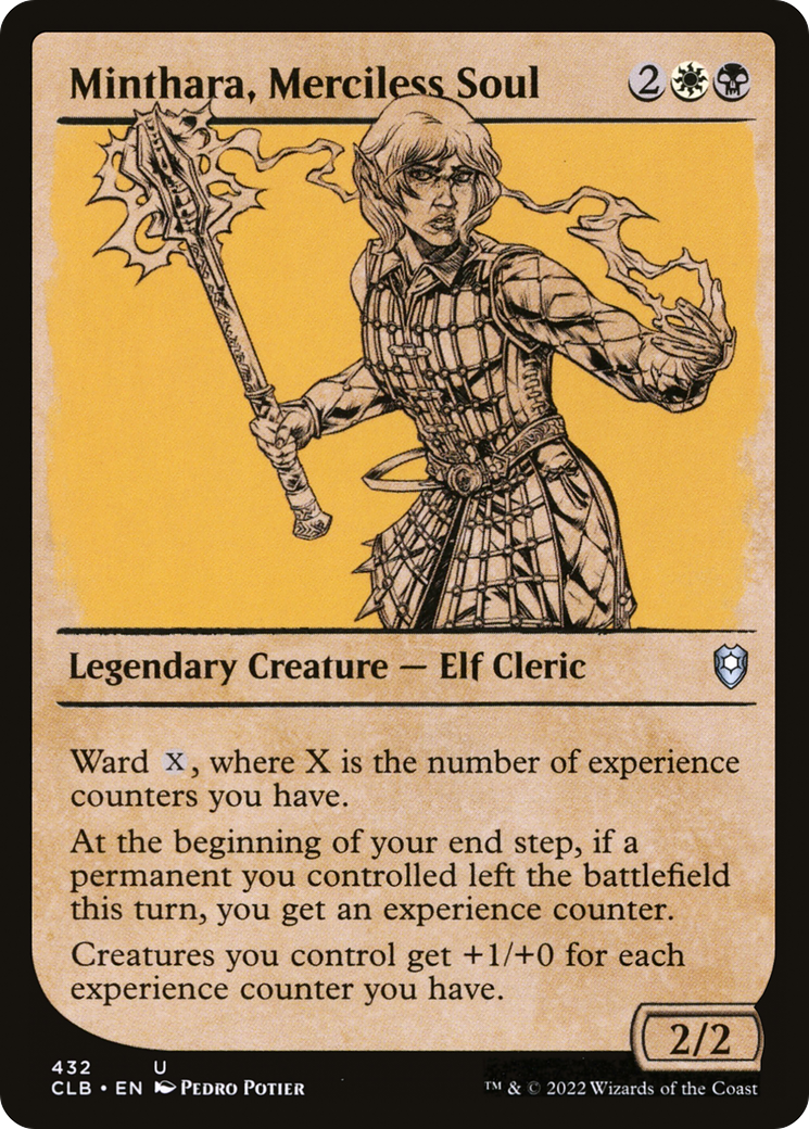 Minthara, Merciless Soul (Showcase) [Commander Legends: Battle for Baldur's Gate]