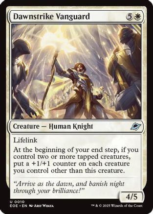 Dawnstrike Vanguard (EOE-010) - Edge of Eternities
