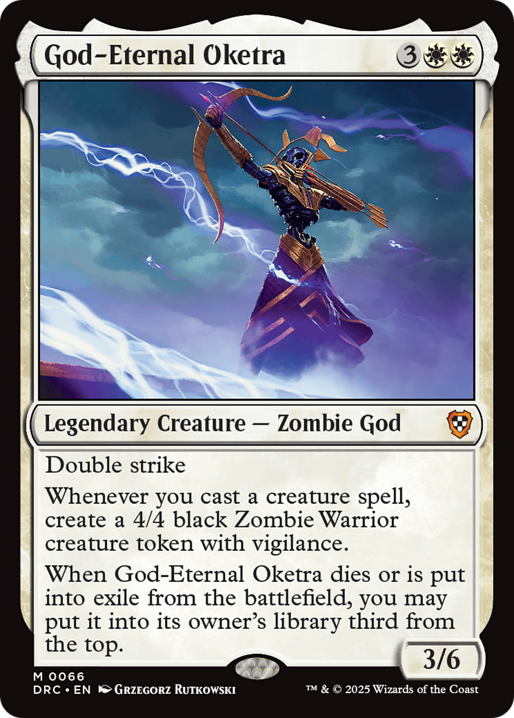 God-Eternal Oketra (-066) - Commander: Aetherdrift
