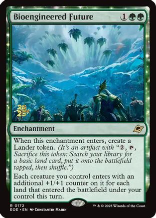Bioengineered Future (PRE-172) - Prerelease Cards Foil