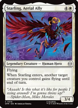 Starling, Aerial Ally (SPM-018) - Marvel's Spider-Man