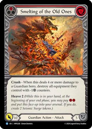 Smelting of the Old Ones (MPG028) - Mastery Pack Guardian