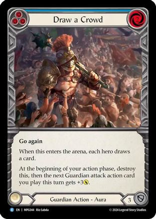 Draw a Crowd (MPG044) - Mastery Pack Guardian Rainbow Foil