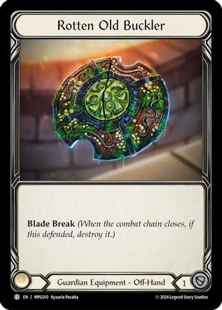 Rotten Old Buckler (MPG010) - Mastery Pack Guardian
