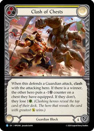 Clash of Chests (MPG048) - Mastery Pack Guardian Rainbow Foil