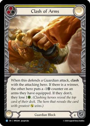 Clash of Arms (MPG049) - Mastery Pack Guardian Rainbow Foil