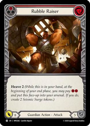 Rubble Raiser (Red) (MPG082) - Mastery Pack Guardian