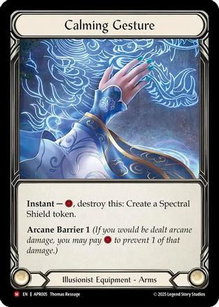 Calming Gesture (APR005) - Armory Deck: Legends Prism