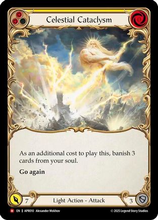 Celestial Cataclysm (APR010) - Armory Deck: Legends Prism
