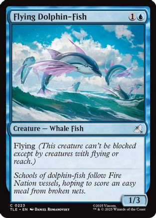 Flying Dolphin-Fish (TLE-223) - Avatar: The Last Airbender: Eternal-Legal