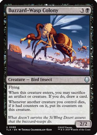 Buzzard-Wasp Colony (TLA-088) - Avatar: The Last Airbender Foil