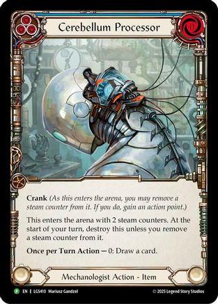 Cerebellum Processor - LGS410 (LGS410) - Flesh and Blood: Promo Cards Cold Foil