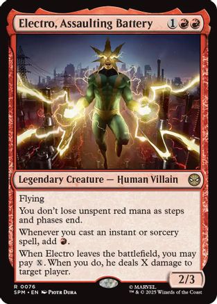 Electro, Assaulting Battery (SPM-076) - Marvel's Spider-Man