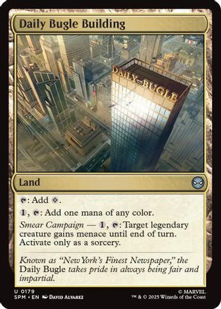 Daily Bugle Building (SPM-179) - Marvel's Spider-Man Foil