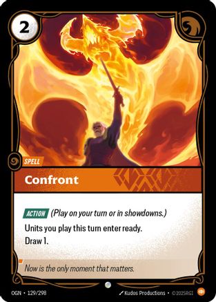 Confront (129/298) - Origins