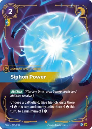 Siphon Power (266/298) - Origins