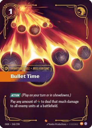 Bullet Time (268/298) - Origins