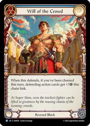 Will of the Crowd (SUP035) - Super Slam