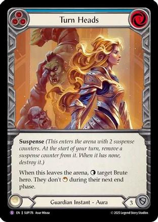 Turn Heads (SUP176) - Super Slam Rainbow Foil