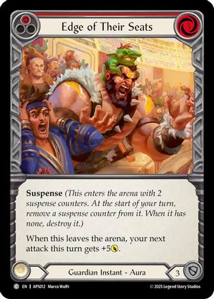 Edge of Their Seats (Red) (APS012) - Armory Deck: Pleiades