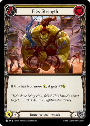 Flex Strength (Yellow) (SUP150) - Super Slam