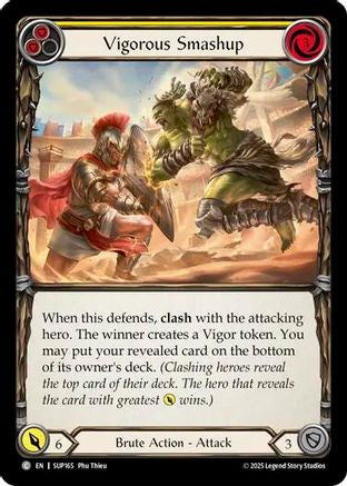 Vigorous Smashup (Yellow) (SUP165) - Super Slam