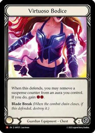 Virtuoso Bodice (SUP272) - Super Slam Cold Foil