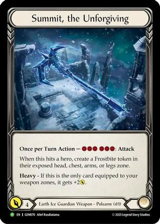 Summit, the Unforgiving (GEM070) - GEM Pack 3 Cold Foil