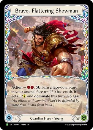 Bravo, Flattering Showman (GEM077) - GEM Pack 3