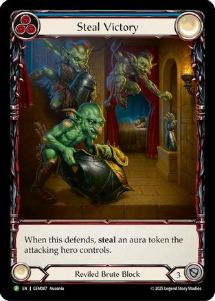 Steal Victory (GEM087) - GEM Pack 3 Rainbow Foil