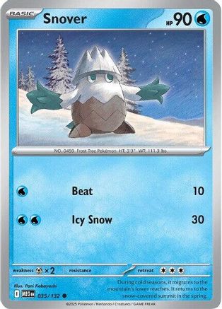Snover - 035/132 35 - ME01 Mega Evolution