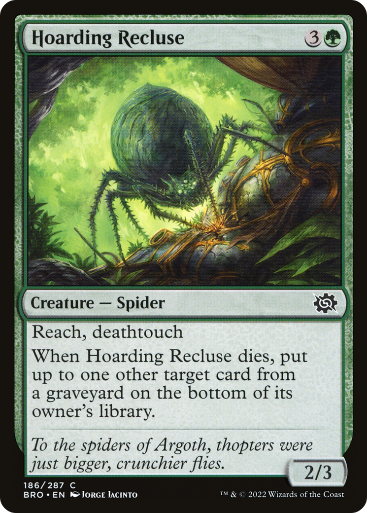 Hoarding Recluse [The Brothers' War]