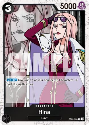 Hina (Pirate Foil) (ST06-008) - Premium Booster -The Best- Vol. 2 Foil
