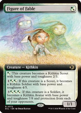 Figure of Fable (Extended Art) (ECL-372) - Lorwyn Eclipsed