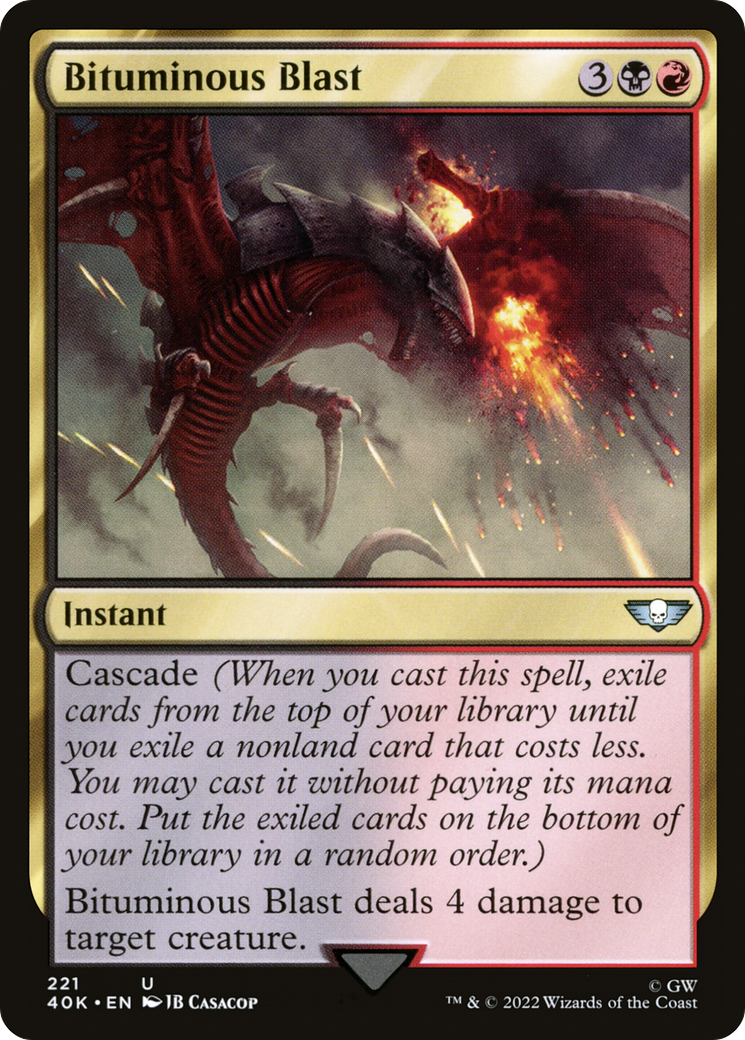 Bituminous Blast [Universes Beyond: Warhammer 40,000]