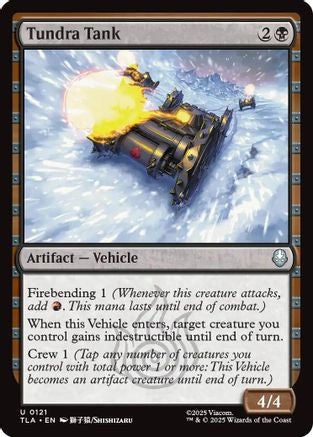 Tundra Tank (TLA-121) - Avatar: The Last Airbender