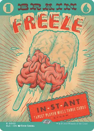 Brain Freeze (SLC-002) - Secret Lair Countdown Kit