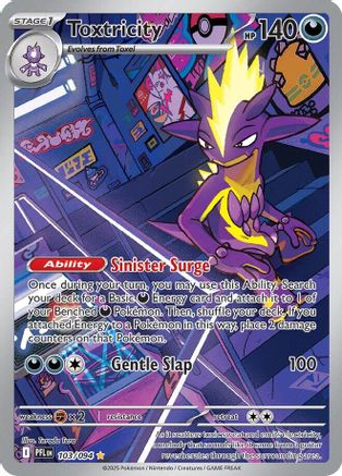 Toxtricity - 103/094 103 - ME02 Phantasmal Flames Holofoil