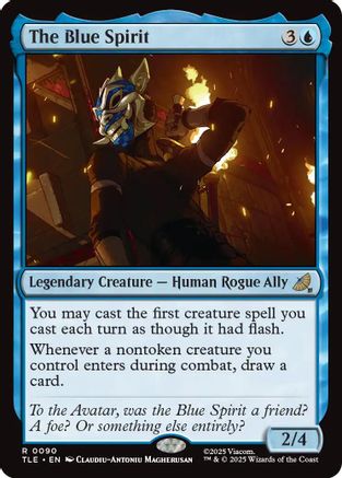 The Blue Spirit (TLE-090) - Avatar: The Last Airbender: Eternal-Legal