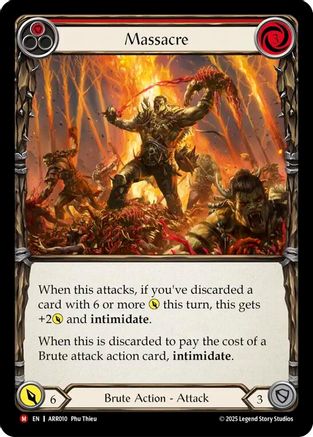 Massacre (ARR010) - Armory Deck: Rhinar