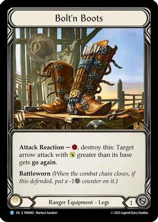 Bolt'n Boots (PEN082) - Compendium of Rathe Cold Foil