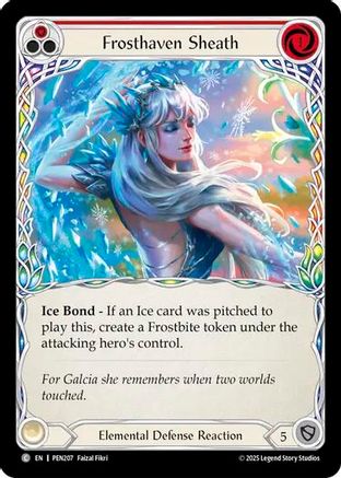 Frosthaven Sheath (PEN207) - Compendium of Rathe Rainbow Foil