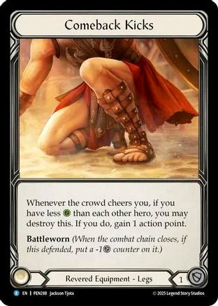 Comeback Kicks (PEN288) - Compendium of Rathe Cold Foil