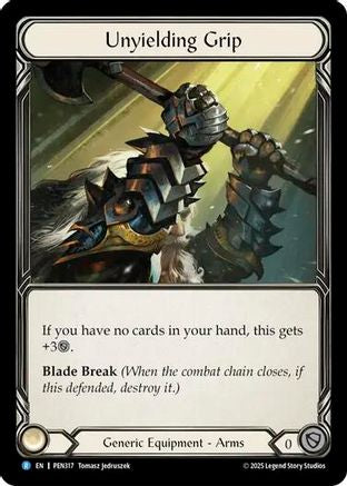 Unyielding Grip (PEN317) - Compendium of Rathe