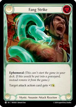 Fang Strike // Slither (NUU028/NUU029) - Blitz Deck: Part the Mistveil - Nuu
